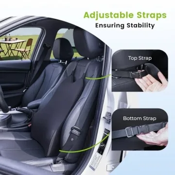 Lumbar Support Pillow for Comfortable Car Journeys