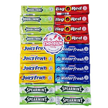 Double Mint, Spearmint, Juicy Fruit & More Gum Assortment