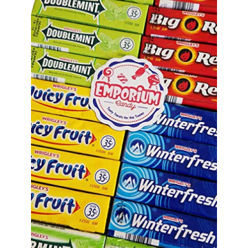 Double Mint, Spearmint, Juicy Fruit & More Gum Assortment