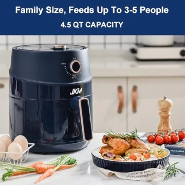 Effortless Cooking with JKM Air Fryer 4.7 Quart