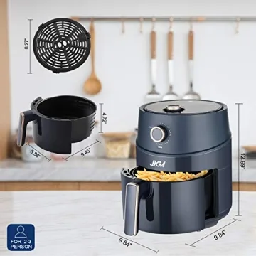 Effortless Cooking with JKM Air Fryer 4.7 Quart