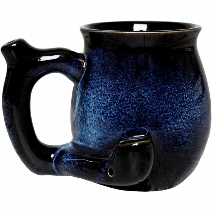 Starry Blue 15oz Unique Glazed Mug for Gifts