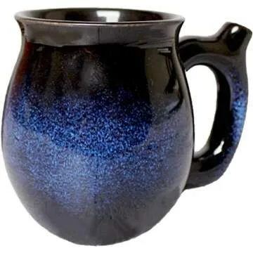 Starry Blue 15oz Unique Glazed Mug for Gifts