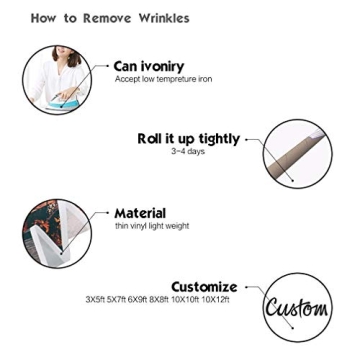 CHAIYA Enchanted Forest Camping Backdrop for Photography