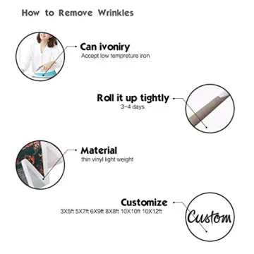 CHAIYA Enchanted Forest Camping Backdrop for Photography