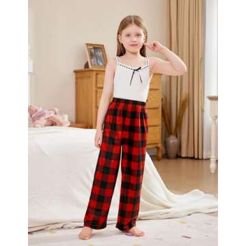 Soft Arshiner Girls Pajama Pants with Pockets