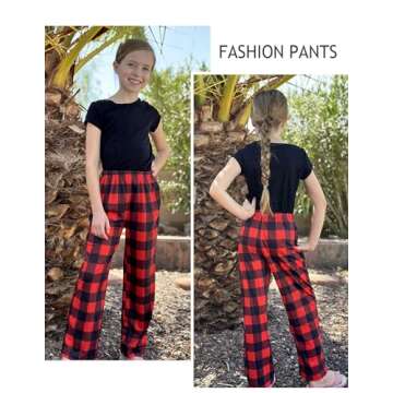 Soft Arshiner Girls Pajama Pants with Pockets