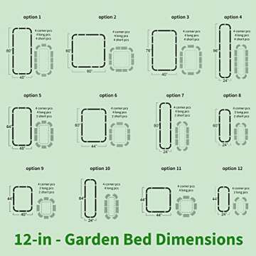 Olle 12-in-1 Galvanized Planter for Versatile Gardening