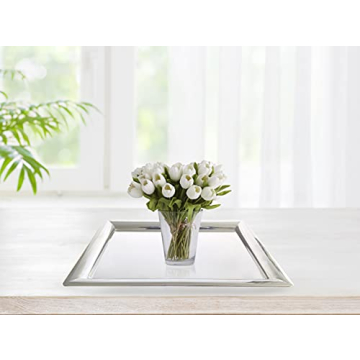 Godinger Stainless Steel Rectangular Tray for Stylish Serving