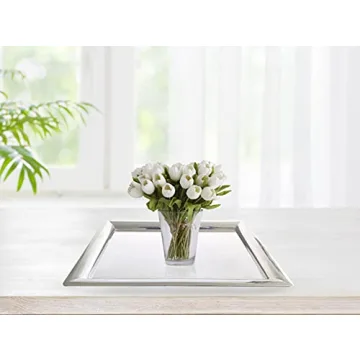 Godinger Stainless Steel Rectangular Tray for Stylish Serving