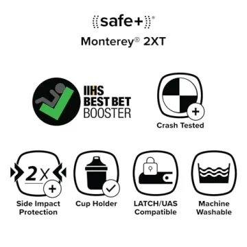 Diono Monterey 2XT Booster Seat with Expandable Features