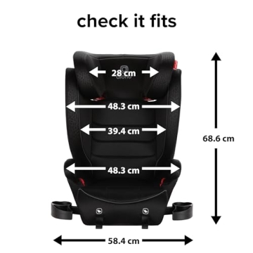 Diono Monterey 2XT Booster Seat with Expandable Features