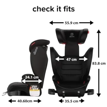 Diono Monterey 2XT Booster Seat with Expandable Features