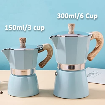 MORDEN MS Moka Pot Stovetop Espresso Maker for Italian Coffee