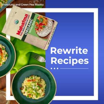 Mahatma Organic White Rice, Easy 20-Minute Cooking