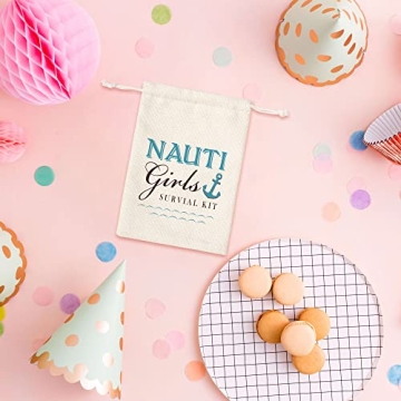 Nautical Hangover Kit Gift Bags for Bridal Showers & Parties