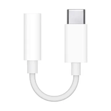 Apple USB-C to 3.5 mm Headphone Jack Adapter for Quality Sound