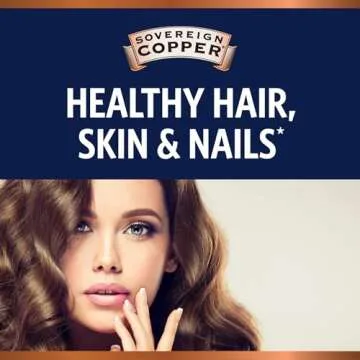 Sovereign Copper Bio-Active Copper Hydrosol, Daily+ 4-in-1 Wellness Supplement for Joint and Bone*, Hair, Skin and Nails*, Cardiovascular Health* and Energy and Metabolism Support*, 2oz