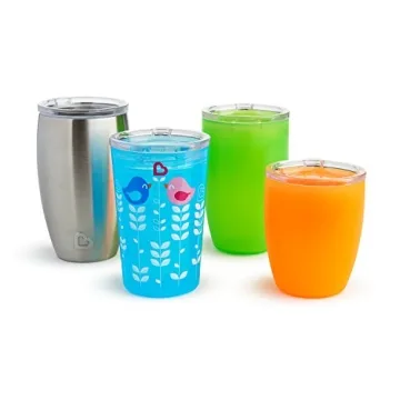 Munchkin® Sippy Cup Lids for Toddlers - Straw and Sipper Options