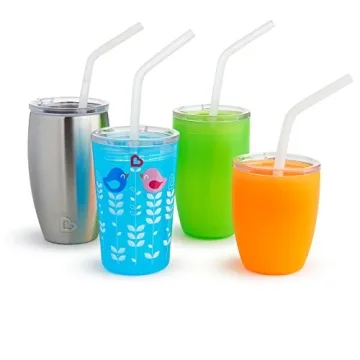 Munchkin® Sippy Cup Lids for Toddlers - Straw and Sipper Options