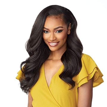 Sensationnel Instant Weave Synthetic Half Wig - IWD 004 (1B Off Black)