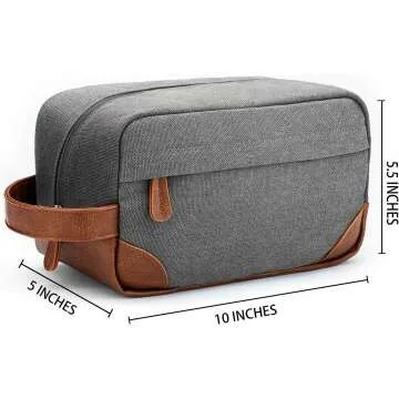 Vorspack Water Resistant Toiletry Bag for Men