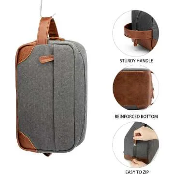 Vorspack Water Resistant Toiletry Bag for Men