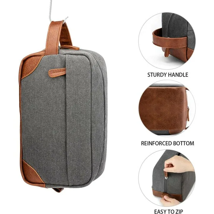 Vorspack Water Resistant Toiletry Bag for Men