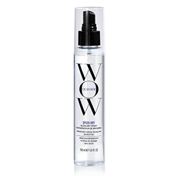 COLOR WOW Speed Dry Blow Dry Spray – Cut Blow Dry Time by 30% | Heat Protectant, Prevent Breakage ...