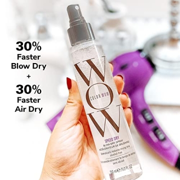 COLOR WOW Speed Dry Spray - Speed Up Drying, Shine & Protect
