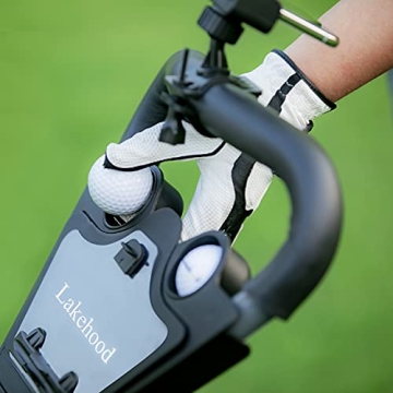 Lakehood Golf Push Cart for Ultimate Course Convenience