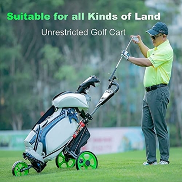 Lakehood Golf Push Cart for Ultimate Course Convenience