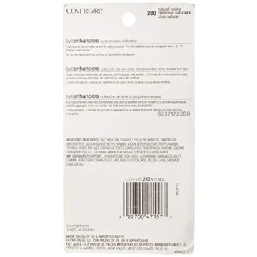 Covergirl Natural Nudes Eyeshadow Palette for Effortless Beauty