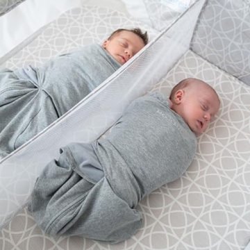 HALO BassiNest Twin Sleeper for New Parents with Twins