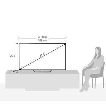 Sony KDL48W650D 48" HD Wi-Fi TV for Stunning Entertainment