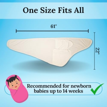 Miracle Blanket Swaddle Wrap - Soft and Comfortable for Babies