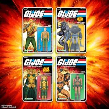 Super7 G.I. Joe Reaction+ Wave 02 - Duke (Cartoon) Action Figure