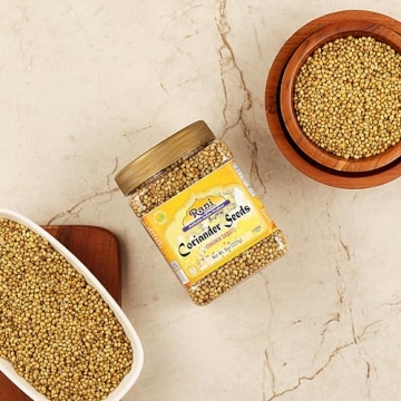 Rani Whole Coriander Seeds - 8oz All Natural Spice Jar