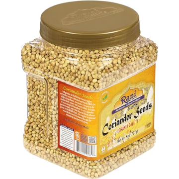 Rani Whole Coriander Seeds - 8oz All Natural Spice Jar