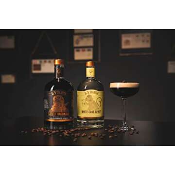 Lyre's Espresso Martini Non-Alcoholic Set (Pack of 2) | Coffee Originale (Coffee 'Liqueur' Style) & White Cane (White Rum Style) | Award Winning | 23.7 Fl Oz