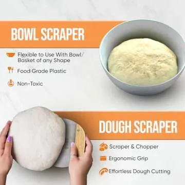 TRAILBLAZE Banneton Bread Proofing Basket Set for Sourdough