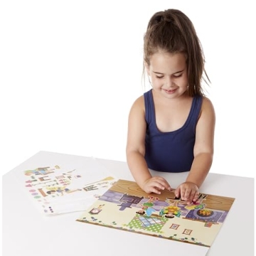 Melissa & Doug Reusable Sticker Pad: Fairies with 200 Stickers