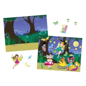Melissa & Doug Reusable Sticker Pad: Fairies with 200 Stickers