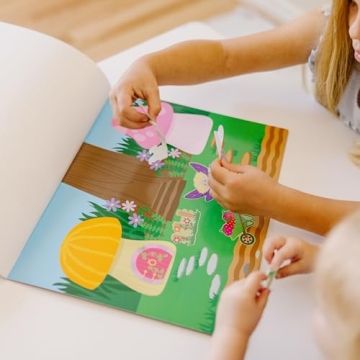 Melissa & Doug Reusable Sticker Pad: Fairies with 200 Stickers