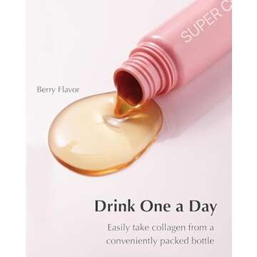 VITALBEAUTIE Super Collagen (Original, 10 Servings) - Skin, Hair & Nails Support by AMOREPACIFIC. Liquid FishCollagen Peptides 3,300mg, Advanced Formula.