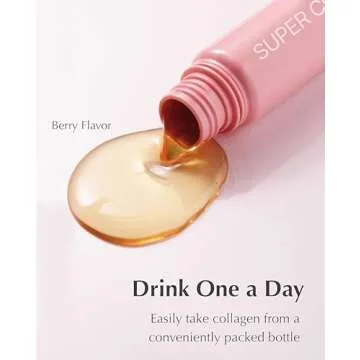 VITALBEAUTIE Super Collagen (Original, 10 Servings) - Skin, Hair & Nails Support by AMOREPACIFIC. Liquid FishCollagen Peptides 3,300mg, Advanced Formula.