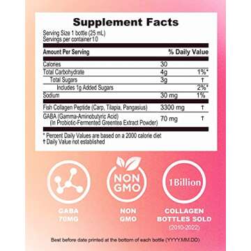 VITALBEAUTIE Super Collagen (Original, 10 Servings) - Skin, Hair & Nails Support by AMOREPACIFIC. Liquid FishCollagen Peptides 3,300mg, Advanced Formula.