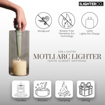 USB Motli Arc Lighter - Eco-Friendly Flameless Design