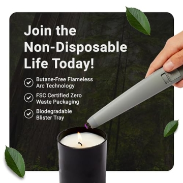 USB Motli Arc Lighter - Eco-Friendly Flameless Design