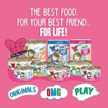 Weruva B.F.F. OMG Tuna & Salmon Pouches for Cats